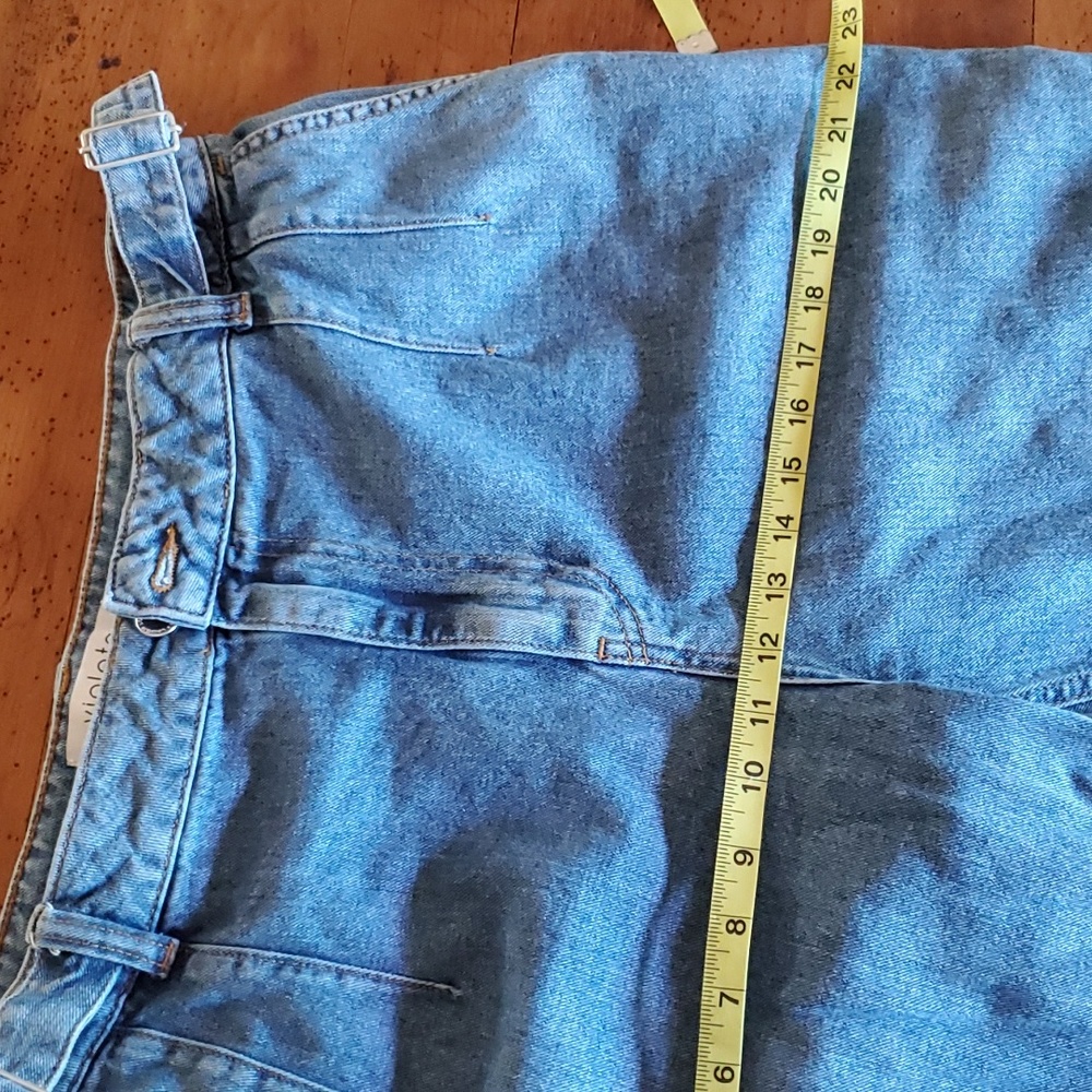 Mango High Waisted Retro Jeans - Picture 6 of 15